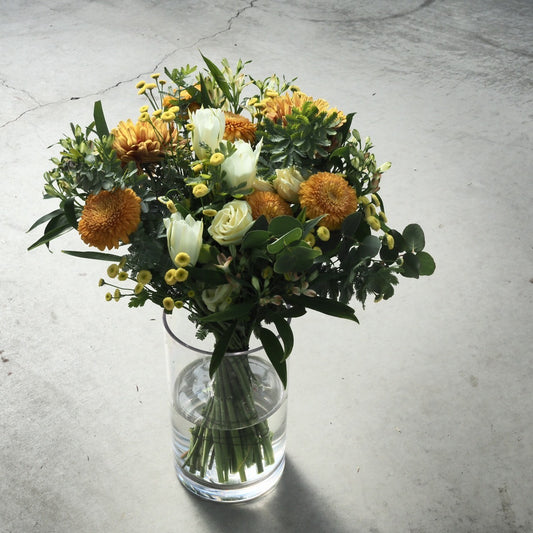 Tlahusおまかせ花束（イエロー）5500円