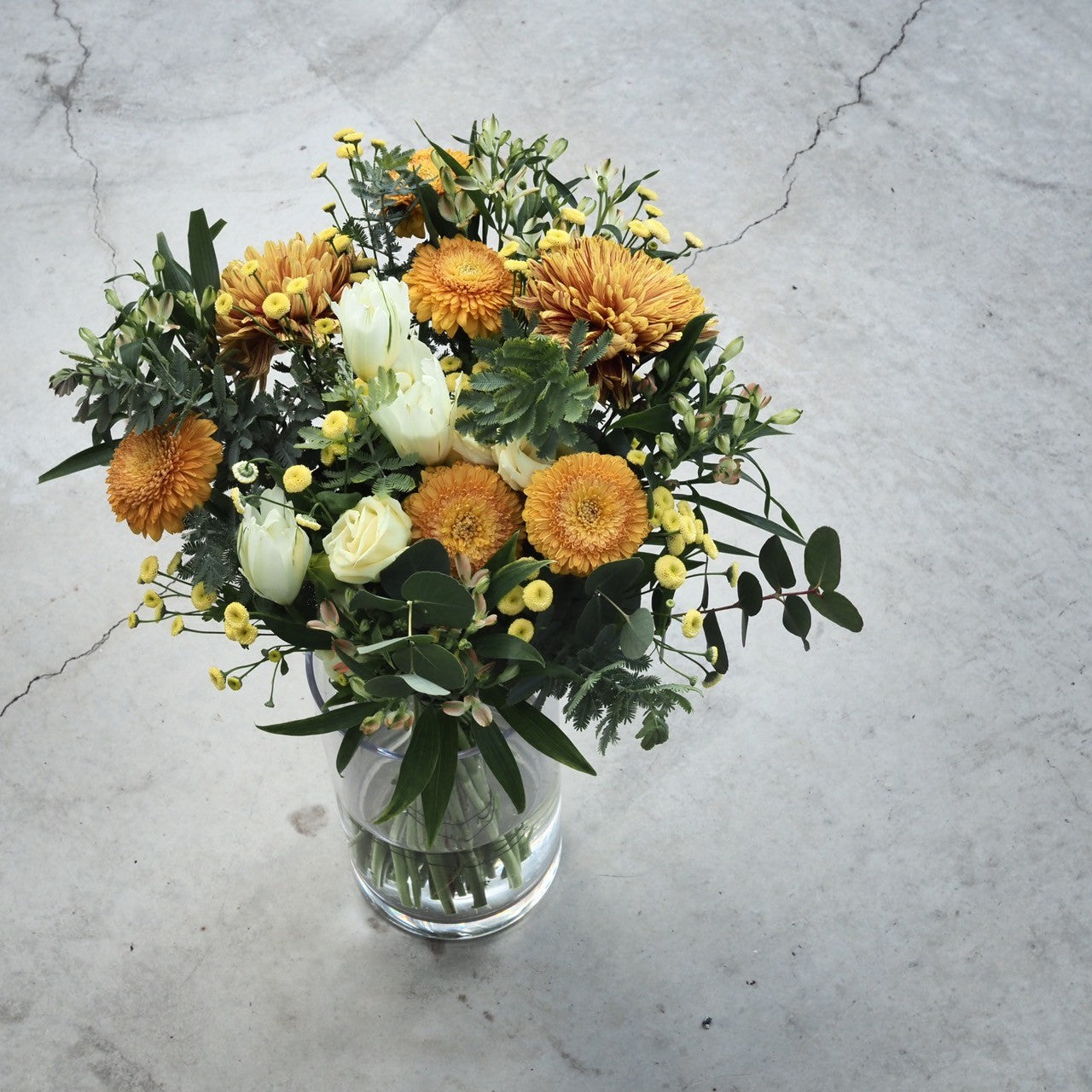 Tlahusおまかせ花束（イエロー）5500円