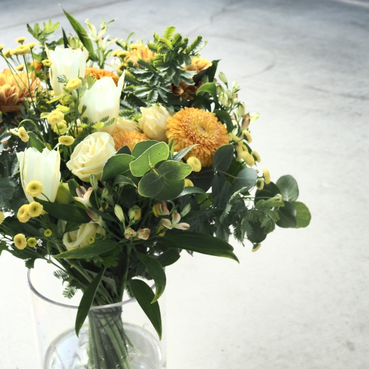 Tlahusおまかせ花束（イエロー）5500円